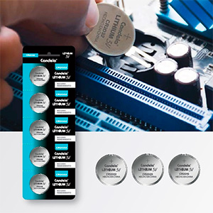 Pila boton CR-2032 x 5 un.